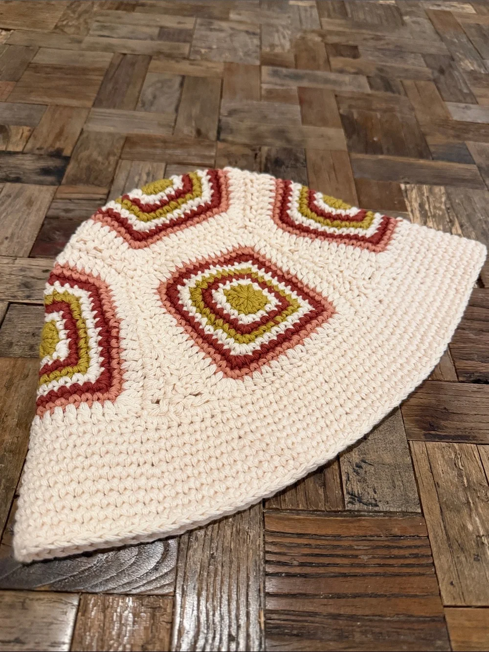 Free People Sofie Crochet Bucket Hat NWT